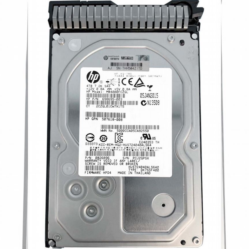 [MB4000FCZGL] Жесткий Диск Hp 4tb Sas 3.5 Mb4000fczgl