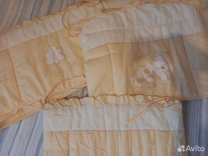 Бортики в детскую кроватку