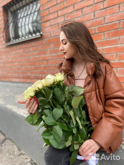 Букет свежих голландских роз 15 шт