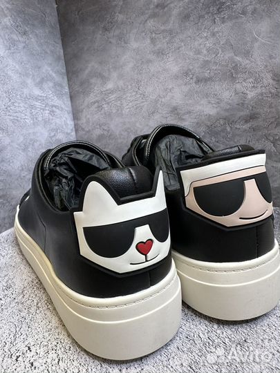 Новые Кожаные кроссовки Karl Lagerfeld оригинал