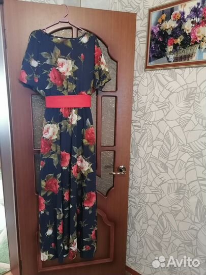 Вечернее платье в пол