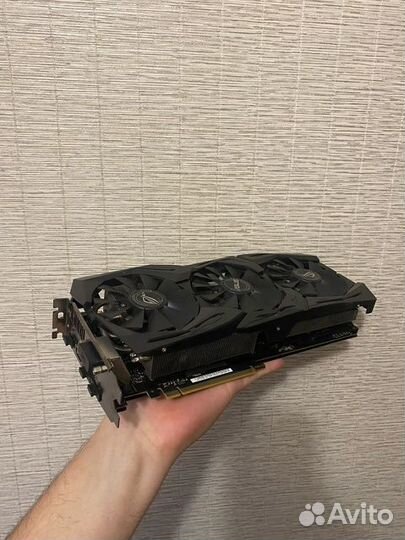 Видеокарта Asus 1080 Rog Strix 8Gb + скупка