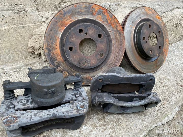 Тормозные колодки и диски