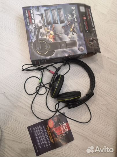 Игровые наушники с микрофоном