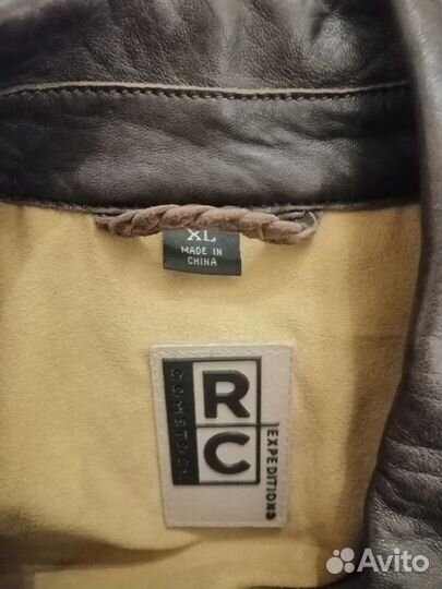 Кожаная куртка мужская RC Comstock Expedition