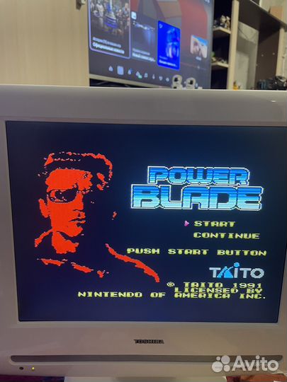 Картриджи на Dendy. Power Blade