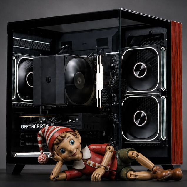 Игровой пк «Папа Карло» RTX 5060 / Ryzen 5 5600