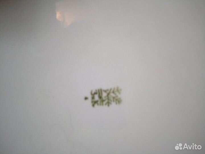 Тарелка-гигант, фарфоровая, d 35 см, зик, СССР