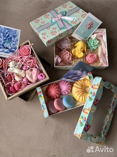 Мыло ручной работы набор