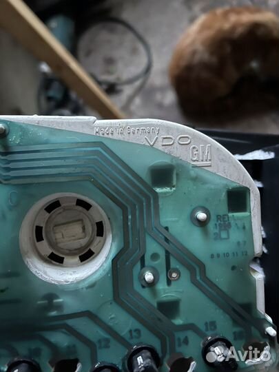 Opel vectra b панель приборов правый руль