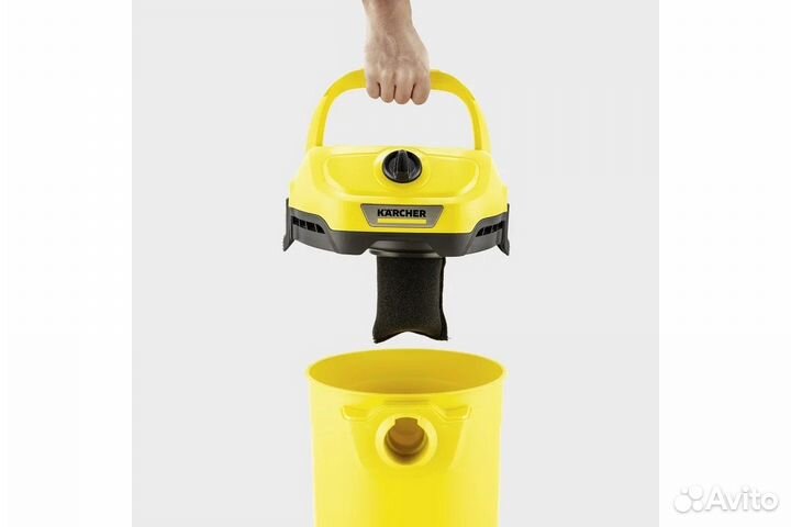 Новый Пылесос Karcher WD 2 Plus V-12/4/18