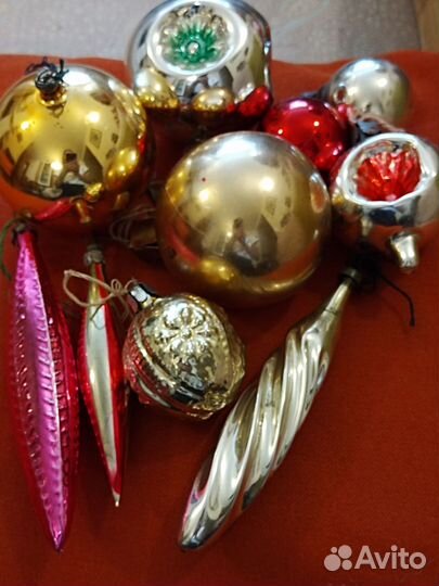 Елочные игрушки СССР