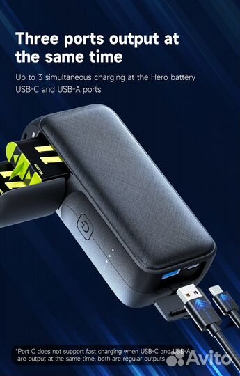 GoPro 11-10-9 Повербанк Аккумулятор Telesin Новый