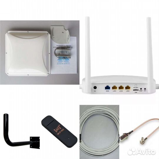 Усиление интернета. Усилитель связи 2G 4G Wifi