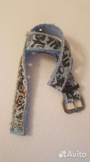 Ремень джинсовый унисекс