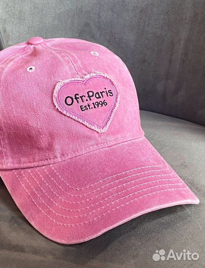 Кепка бейсболка женская с сердцем