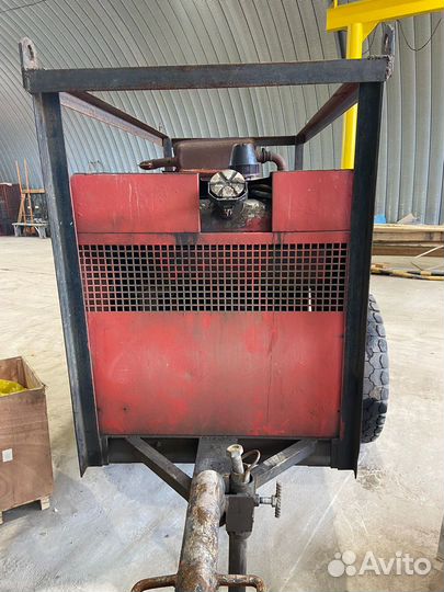 Компрессор зиф пв-6/0.7 на шасси