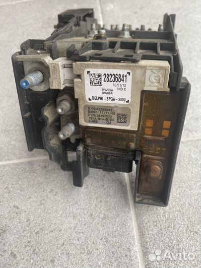 Блок предохранителей аккумулятора peugeot 308 3008