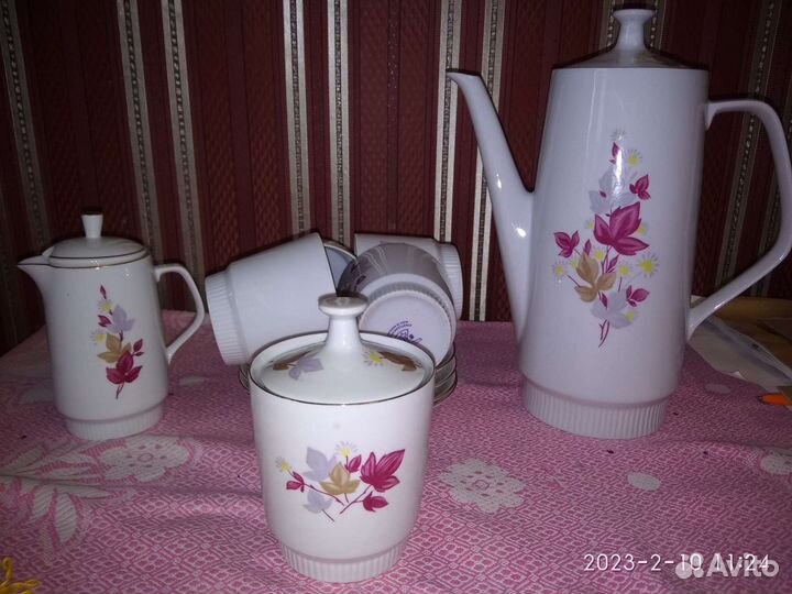 Сервиз кофейный гдр