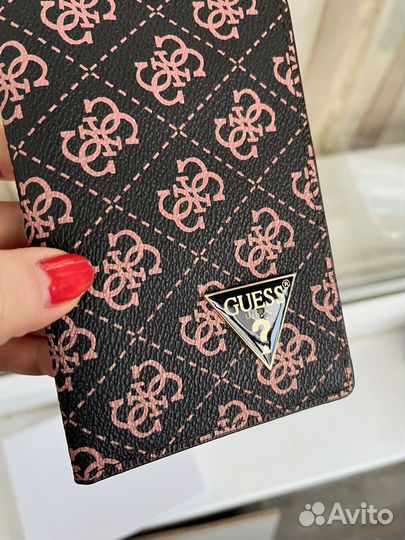 Обложка для паспорта guess в коробке новая
