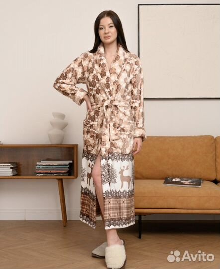 Халат махровый новый 50 размер