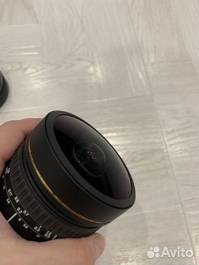 Объектив sigma для canon 8 mm 3.5