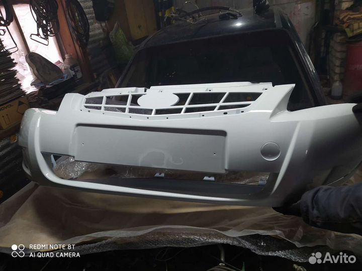 Бампер передний ваз 2170 Приора 2 В цвет Новый