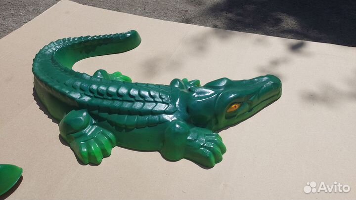 Крокодил из бетона