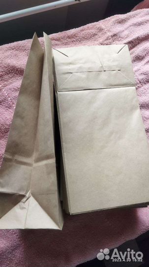Пакеты бумажные крафт