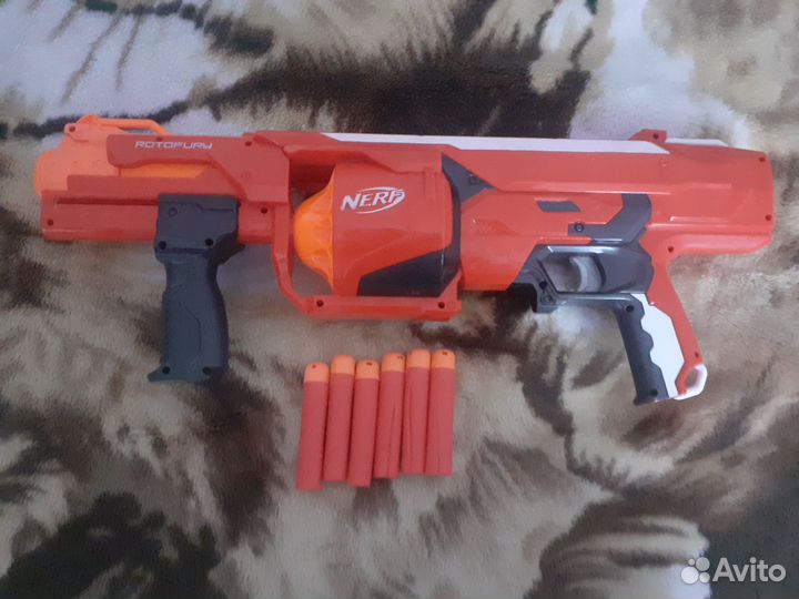 Бластер nerf