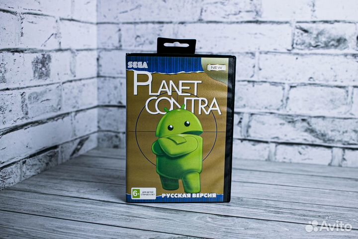 Sega игры Planet contra