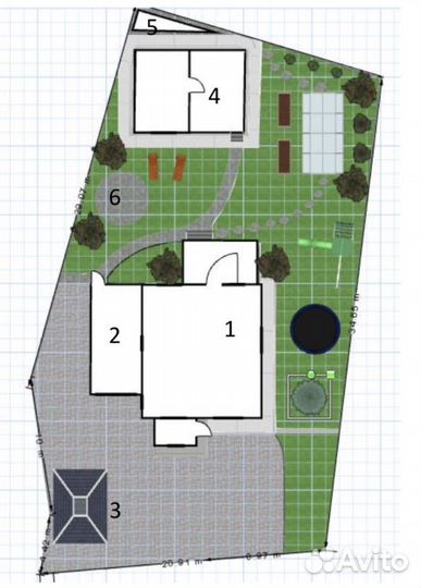 Ландшафтный дизайн /проект участка