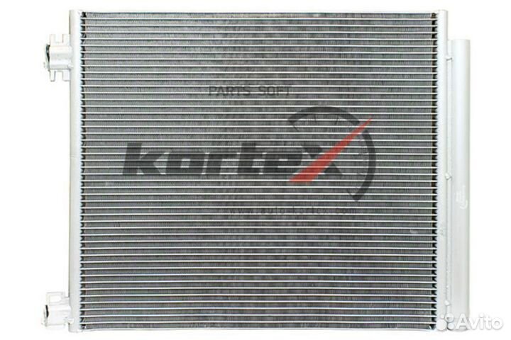 Kortex KRD2074 Радиатор кондиционера