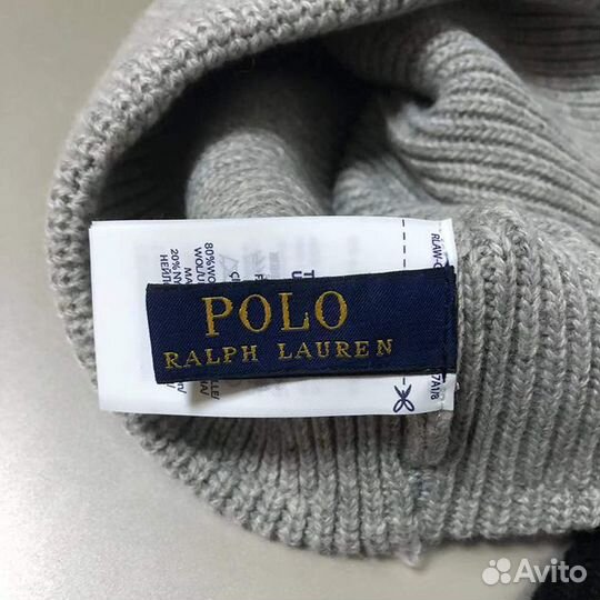 Polo Ralph Lauren Bear шапка новая с бирками