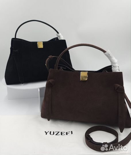 Сумка Yuzefi The Gyoza натуральная замша 7 цветов