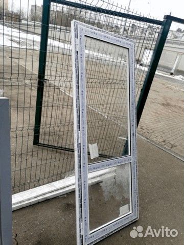 Двери алюминиевые 80х200