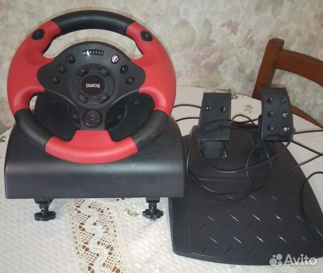 Игровой руль диалог