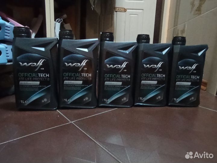 Масло трансмиссионное,wolf,ATF lief protect 8