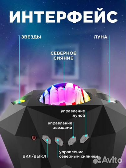 Ночник звездное небо