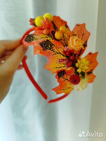 Ободок осень на утренник