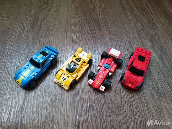 Lego + Ferrary Машинки