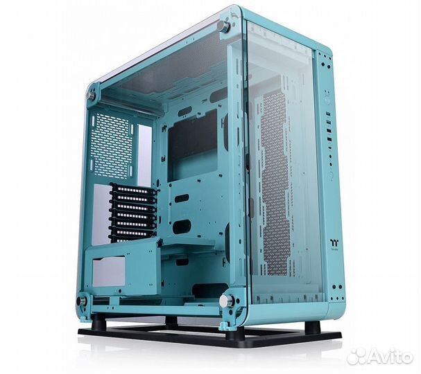 Компьютерный корпус Thermaltake Core P6 TG Turquoi