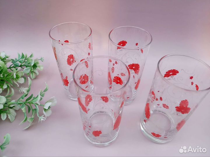 Стаканы стеклянные