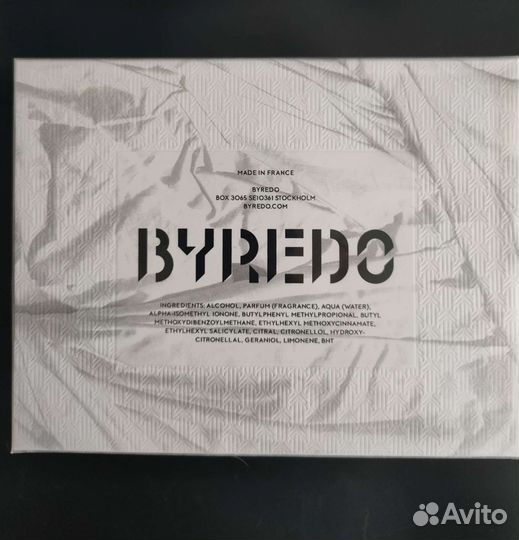 Парфюмерная вода byredo blanche 100ml