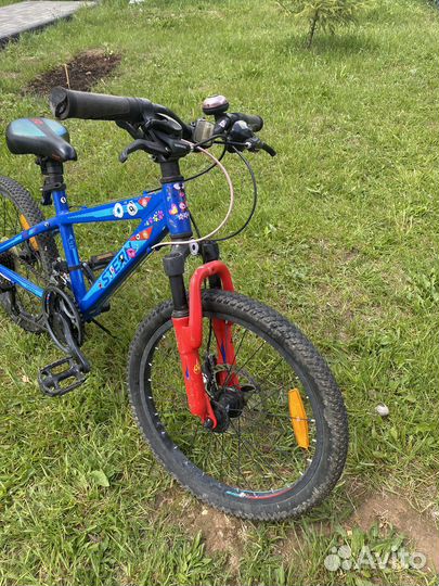 Велоспипед stern 20'' рама алюминий тормоза диски