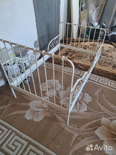 Детская кровать IKEA раздвижная