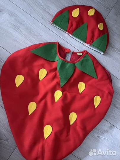 Костюм клубнички,ягодки