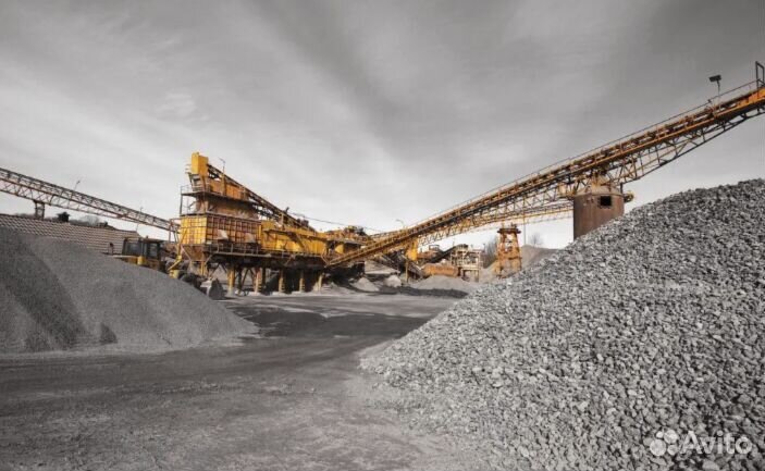 Щебень гранитный