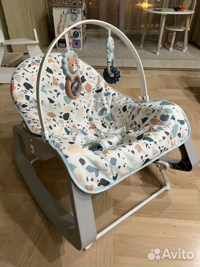 Кресло качалка детское Fisher Price