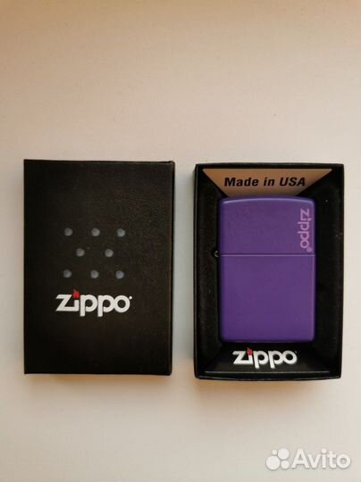 Зажигалка Purple Matte zippo 237ZL Оригинал Новая